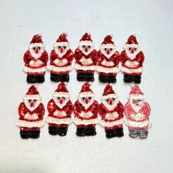 Vintage 90s Sunglasses Santa Appliqué