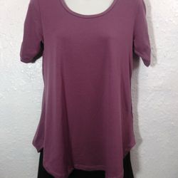 Lularoe Purple Tunic Style Top
