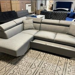 Pull Out Bed Sectional 
