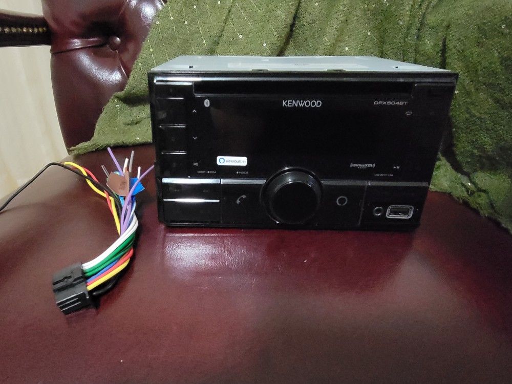 Kenwood DPX504BT Double DIN CD Receiver with Bluetooth Cd Player 