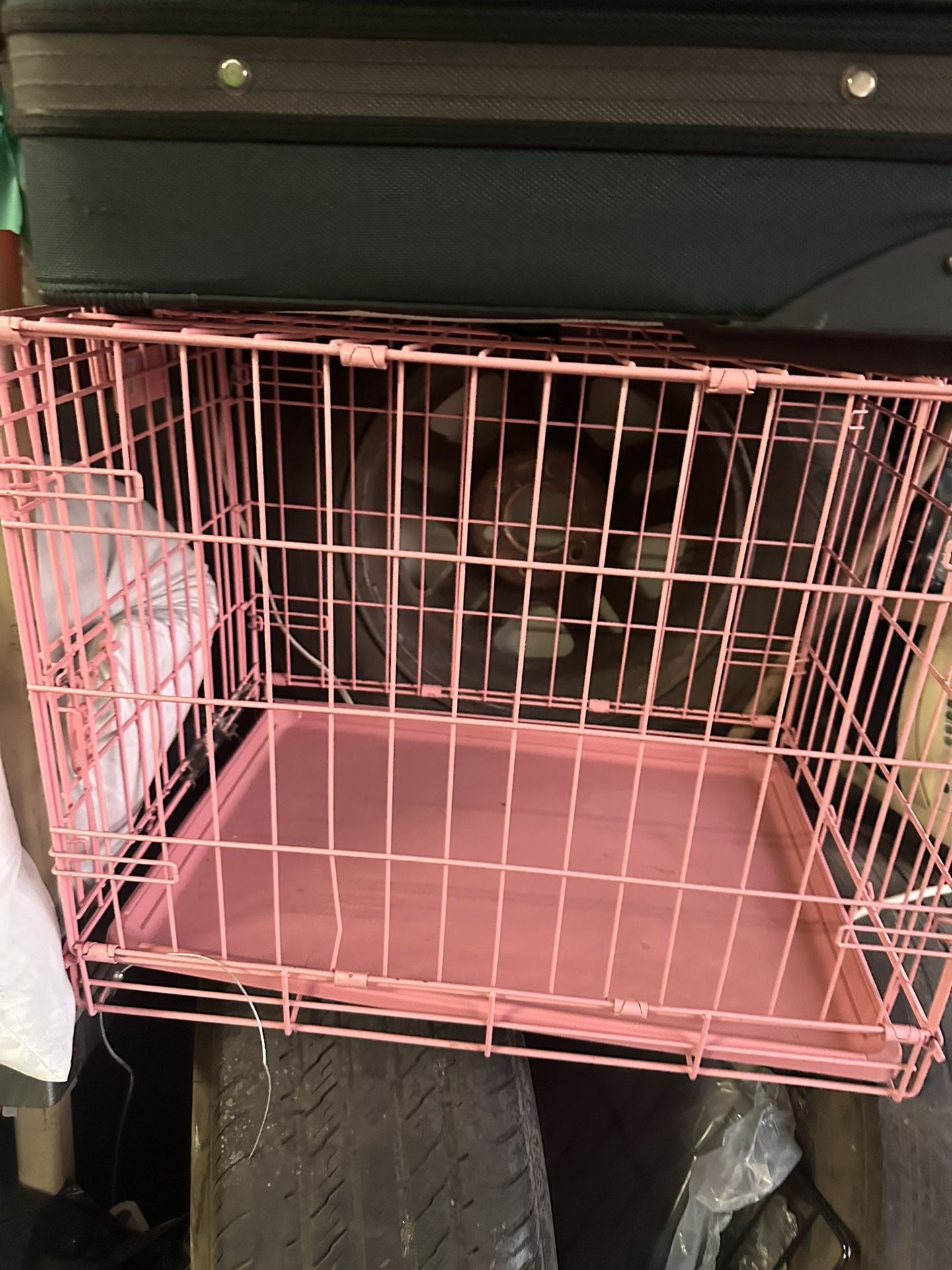 Dog Cage pink