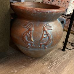 Stone, New Mexican, Ceramic Pot