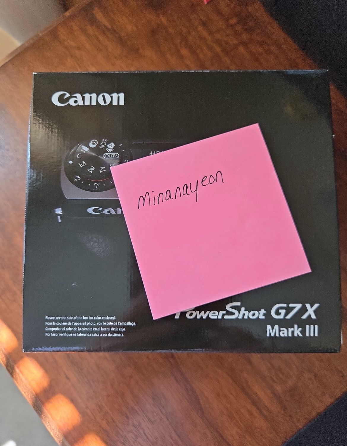 Canon G7x Mark 3