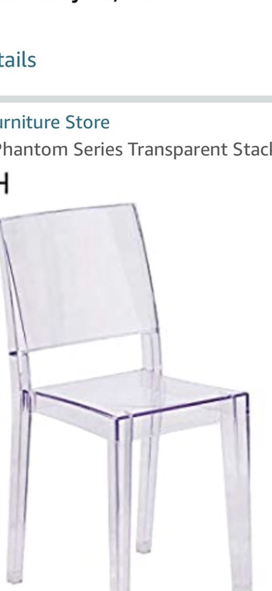 Acrylic Ghost Chair