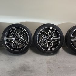 19" KIA STINGER WHEELS AND TIRES * STAGGERED