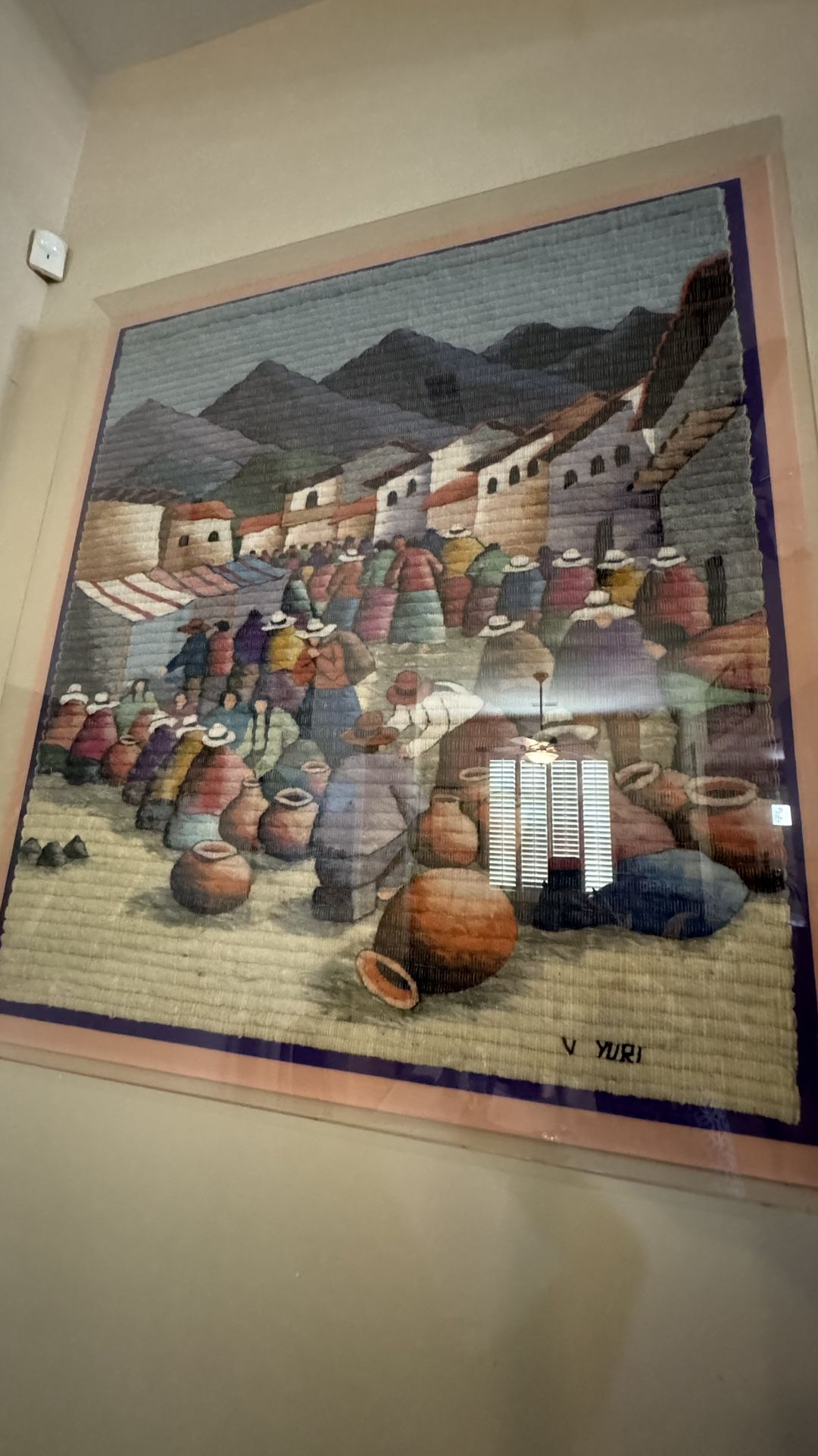 V. Yuri Peruvian Wool Tapestry