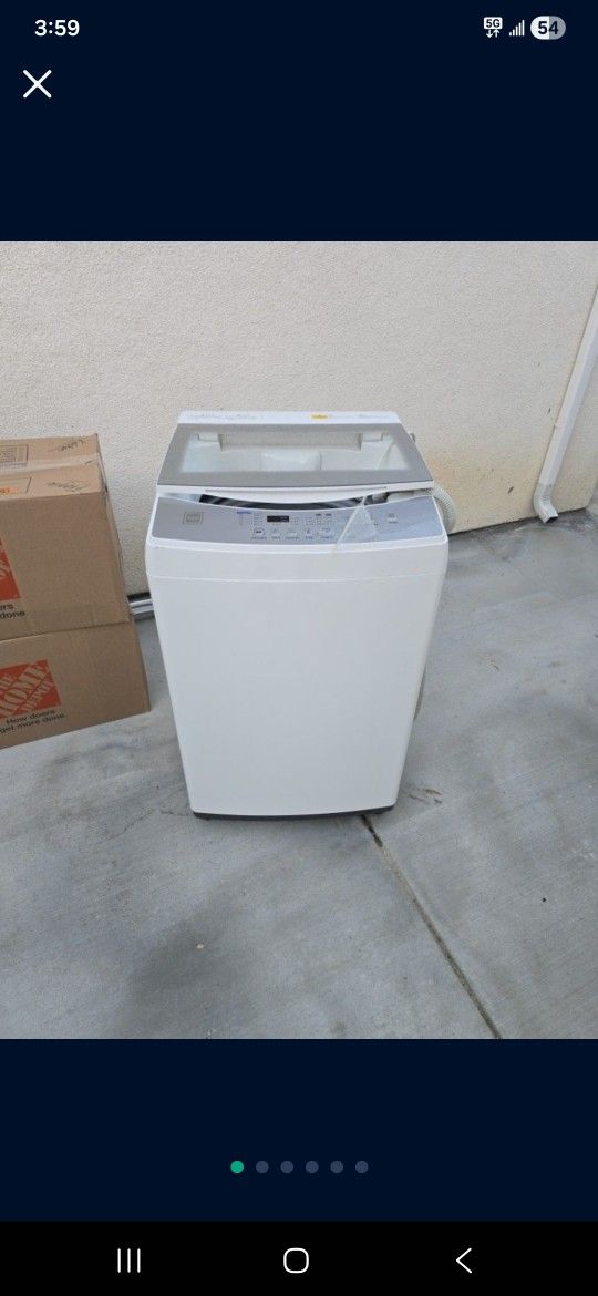 RCA Portable Washer White
