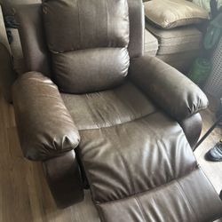 Lazy boy Chair With Leg rest 