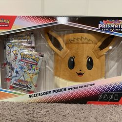 Pokemon - Prismatic Evolutions Accessory Pouch Special Collection - $50
