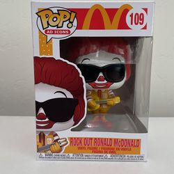 Funko Pop - Rock Out Ronald McDonald #109