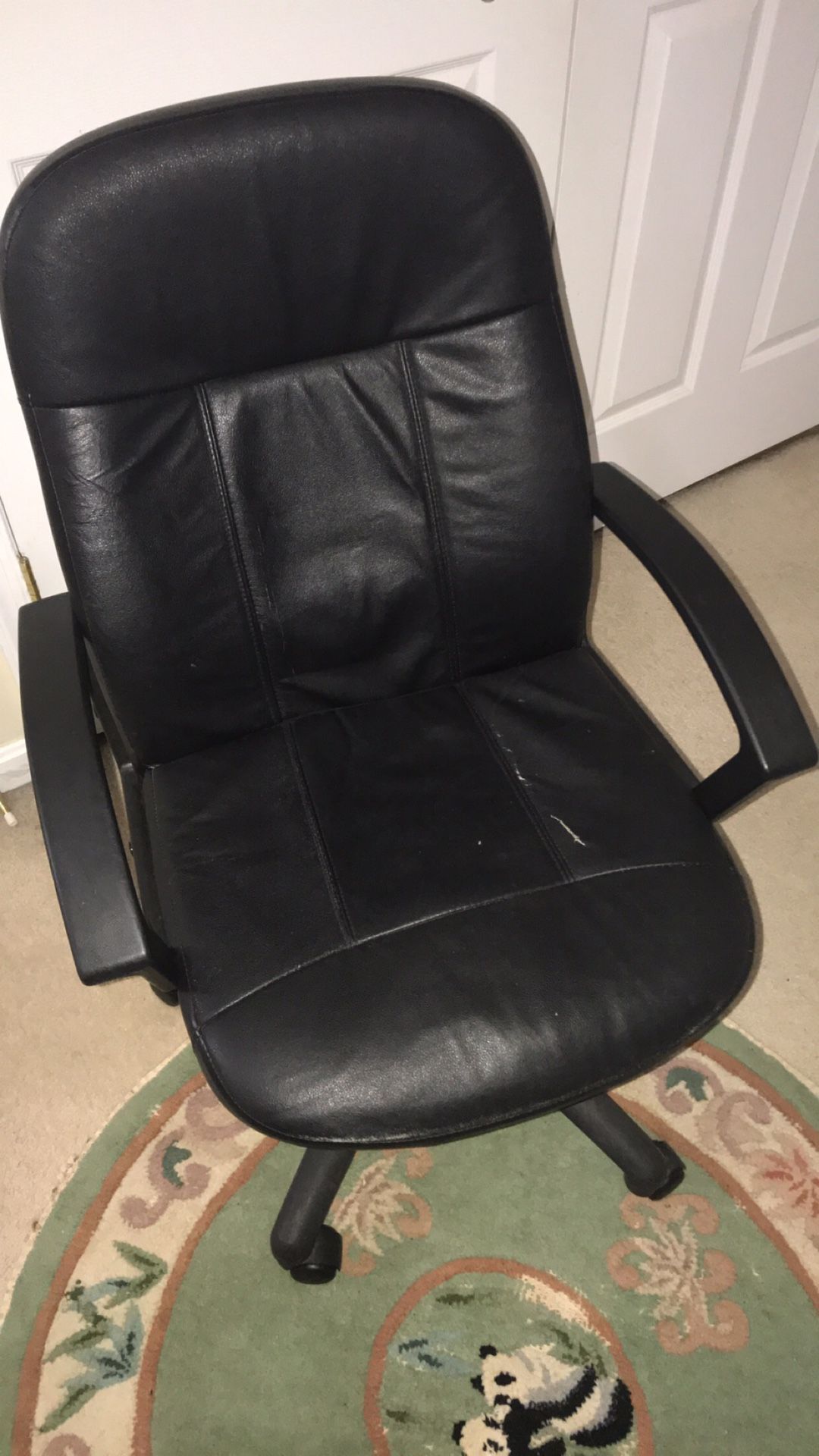 Used Leather Office chair offer up