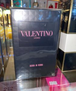 Valentino Uomo 3.4 Oz Cologne spray for men perfume
