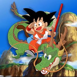Goku And Shenron Pin 