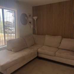 Beige Sectional 