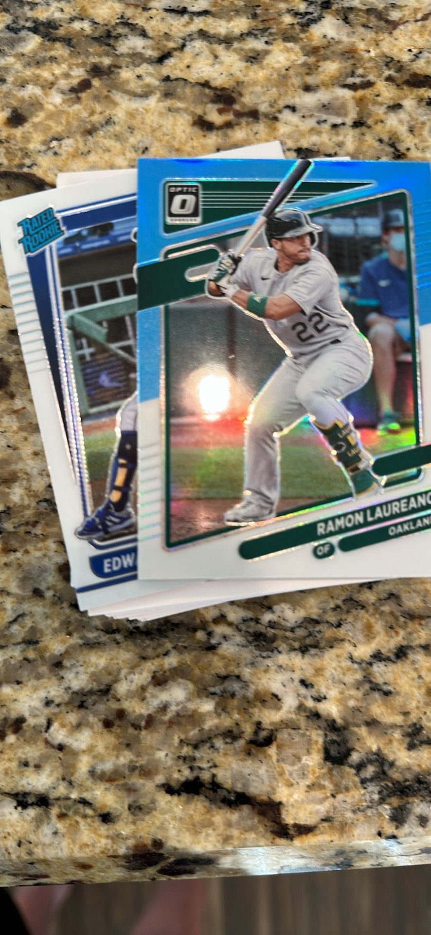 Baseball Cards Stack Of 50