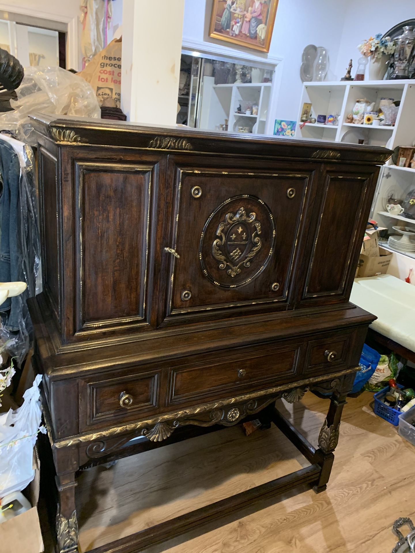 Gorgeous Antique Buffet In Long Island Great Neck