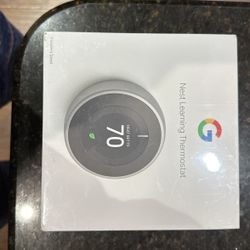 Nest Learning Thermostat 3rd Generation Unopened Box 