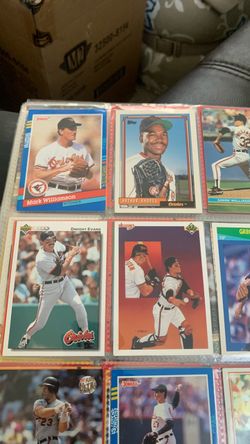 Antiques Baltimore orioles baseball cards