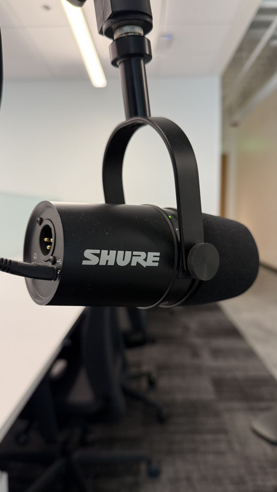 Shure Studio Microphone MV7+ With Stand