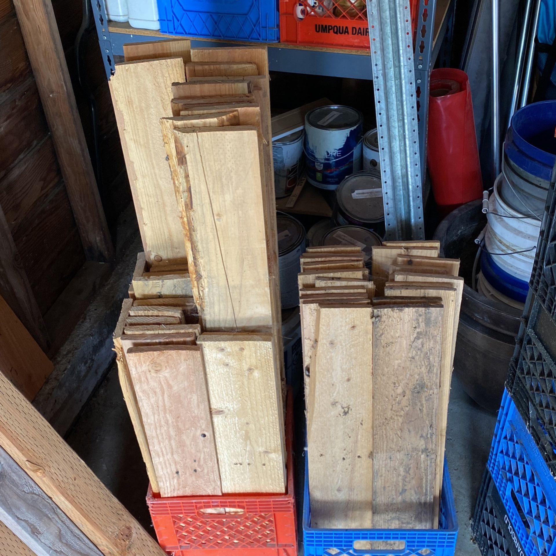Cedar Boards From Pallets
