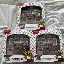 Pokemon TCG Scarlet & Violet 151 Alakazam ex Collection New