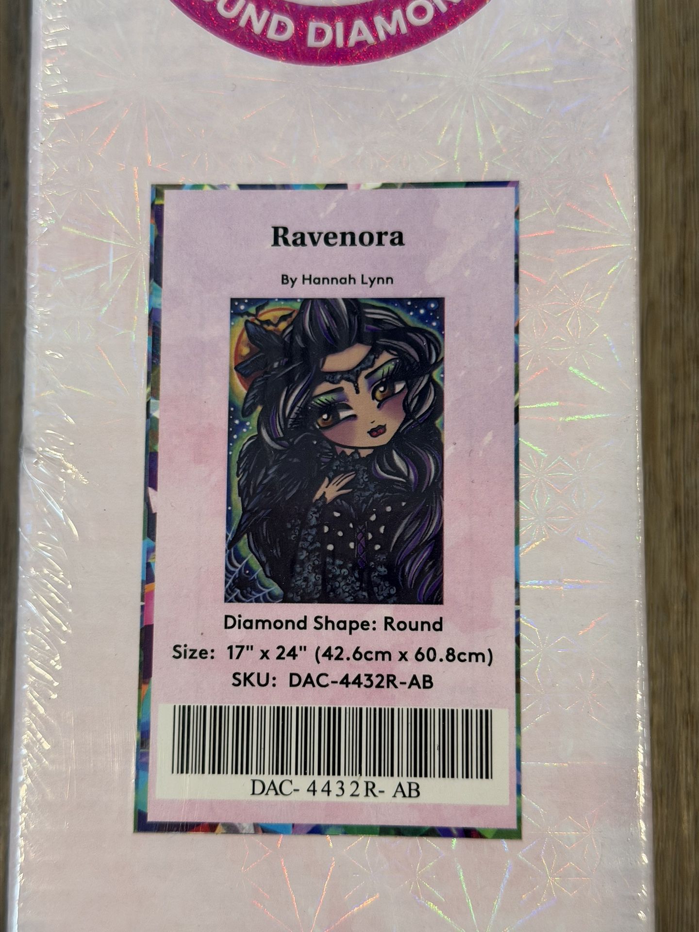 Diamond Art Club DAC Ravenora By Hannah Lynn Diamond Painting NEW RETIRED