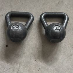 Kettlebells (pair) 