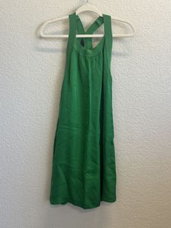 Theory Vibrant Green Dress