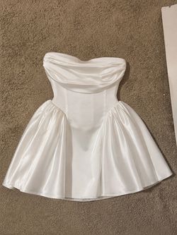 Baby boo Trinity Mini Dress - Ivory