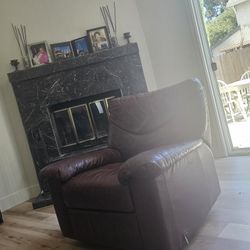 3 Piece Burgundy Couch Set