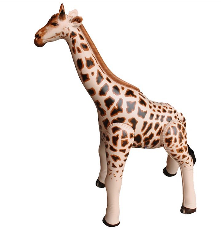 Giraffe Inflatable 36 Inches Tall New