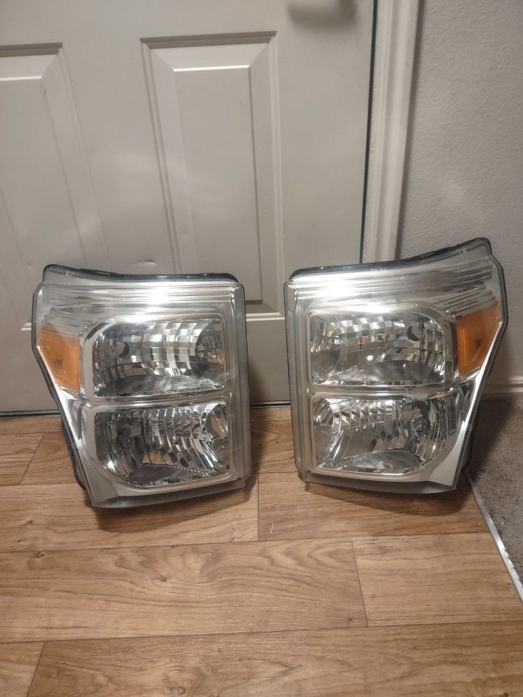 Headlights ford f250 or 350 2011 to 2016