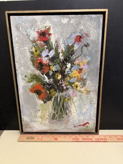 Vintage Floral Painting