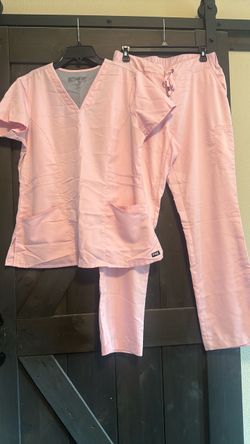 Grey's Anatomy Pink Scrub Set