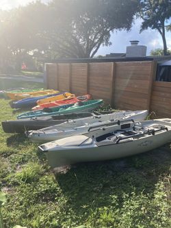 Kayaks for sale different prices see photos for prices and availability