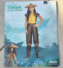 Raya Kids Halloween Costume Size 4-6