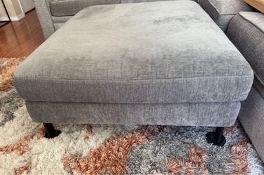 Large cozy ottoman
