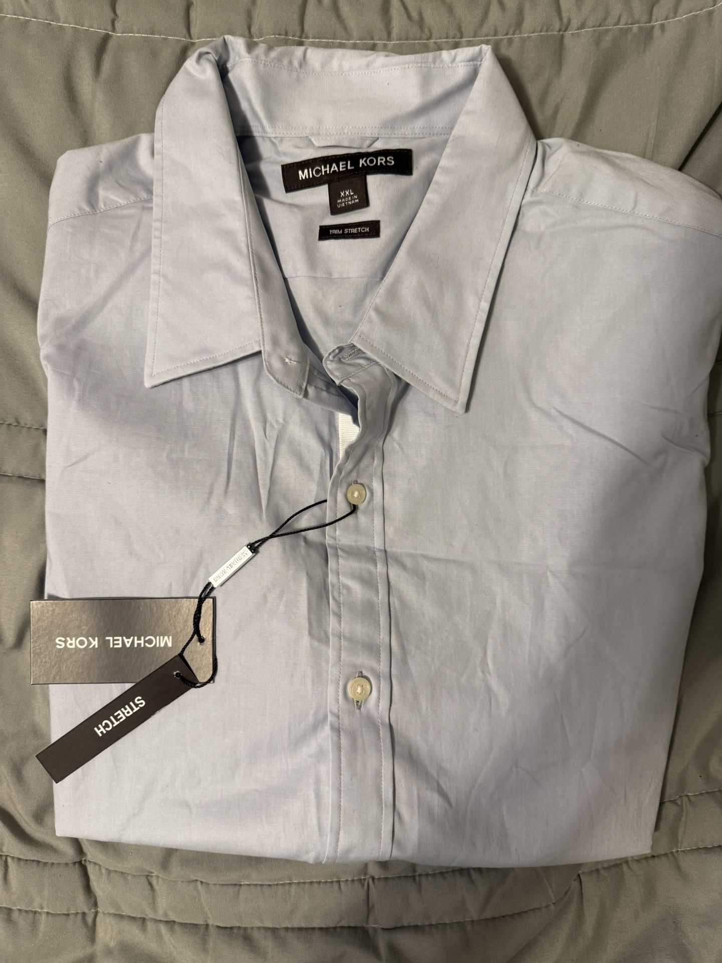 Michael Kors XXL Light Blue Shirt - New with Tags!