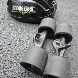 Penny Skateboard Wheels with Trucks Attached & Rhode Gear Helmet s/m 