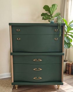 Refinished MCM Dresser