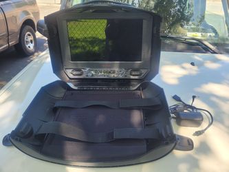 Portable flat screen game case