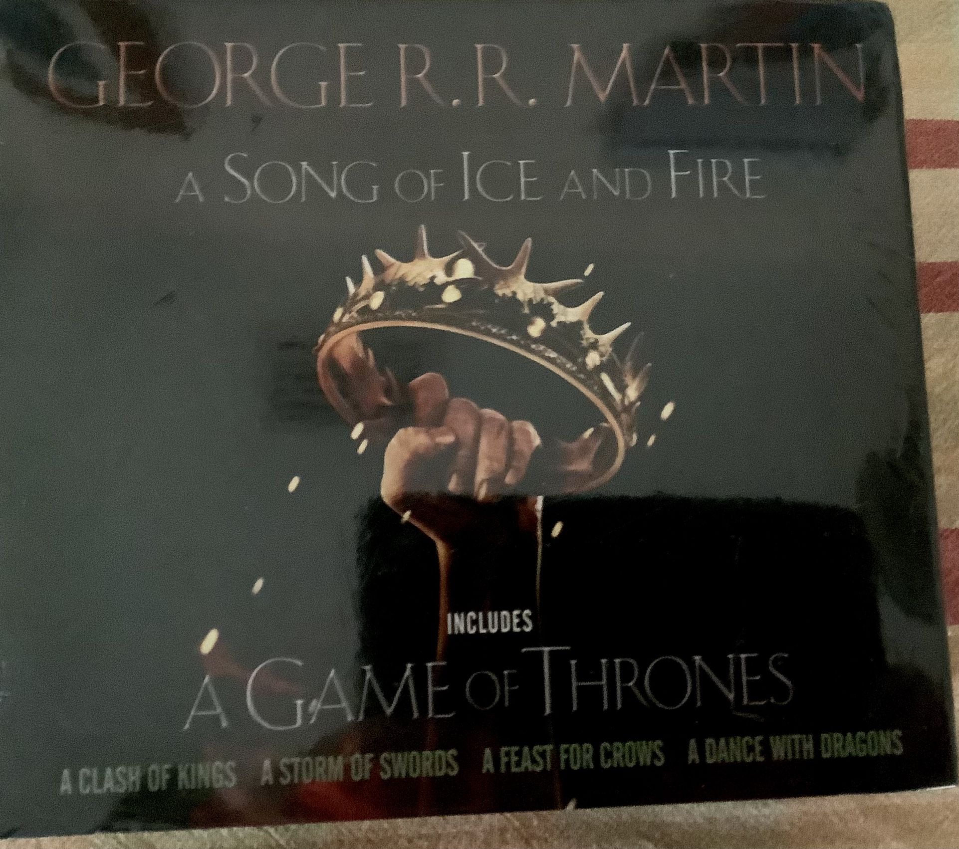  A Game of Thrones 5 Book New Gift Boxed Set  by George R. Martin
