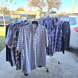 2 XL - 3 XL Shirts ( Some New / Lightly Used & Used ) 