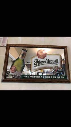 Pilsner Urquell Mirror - Mancave