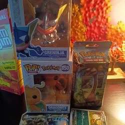 Pokemon Card EX Lot Theme Deck Funko Pop Action Figure Lot