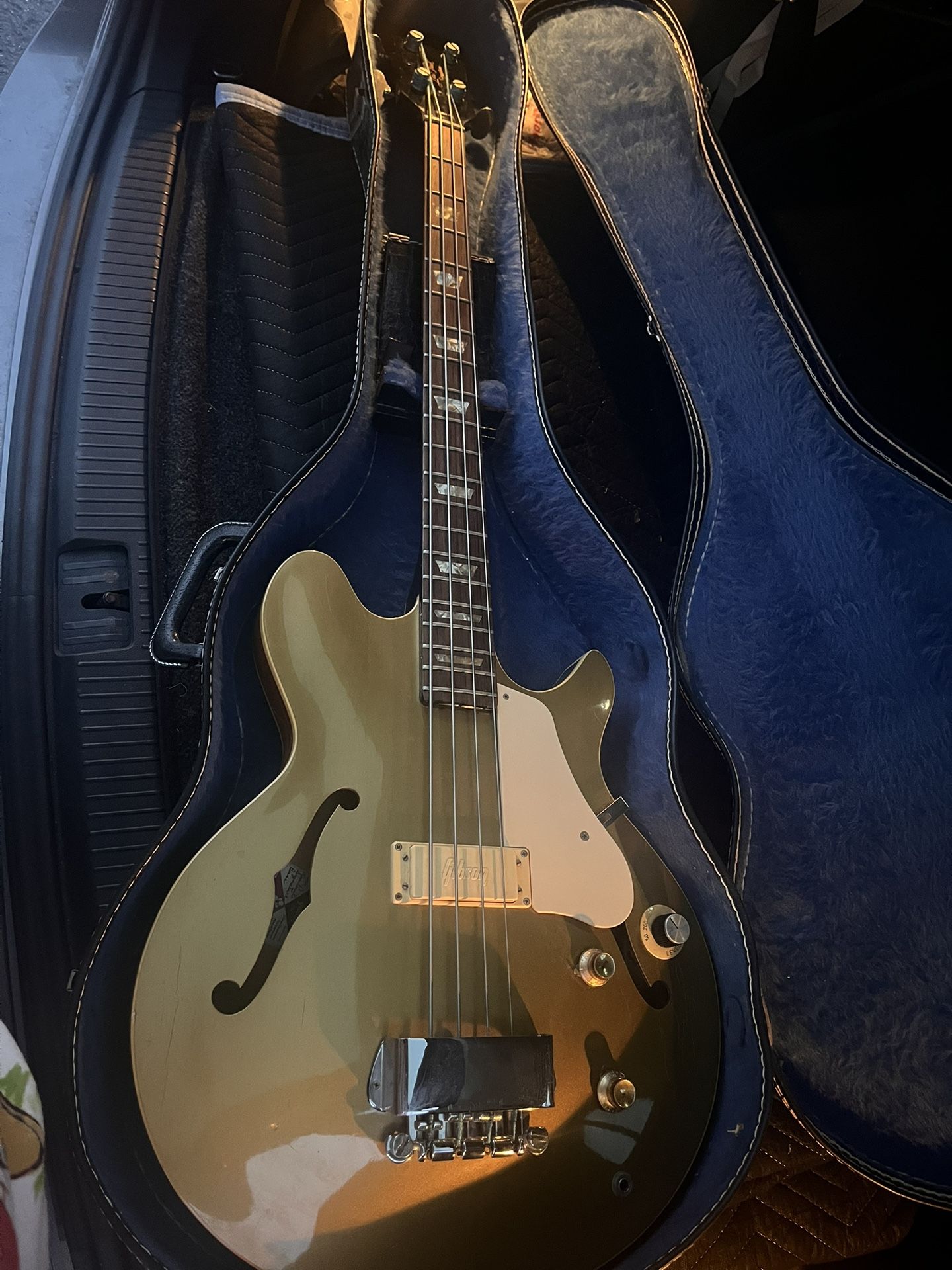 Vintage Signature Gibson Les Paul hollow body bass