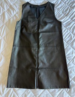 Eco leather dress size M