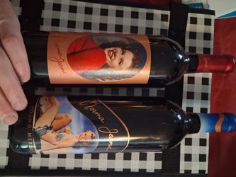 Norma jean wine bottles