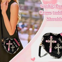 KUANG! Gothic Punk Purse Cross Bag