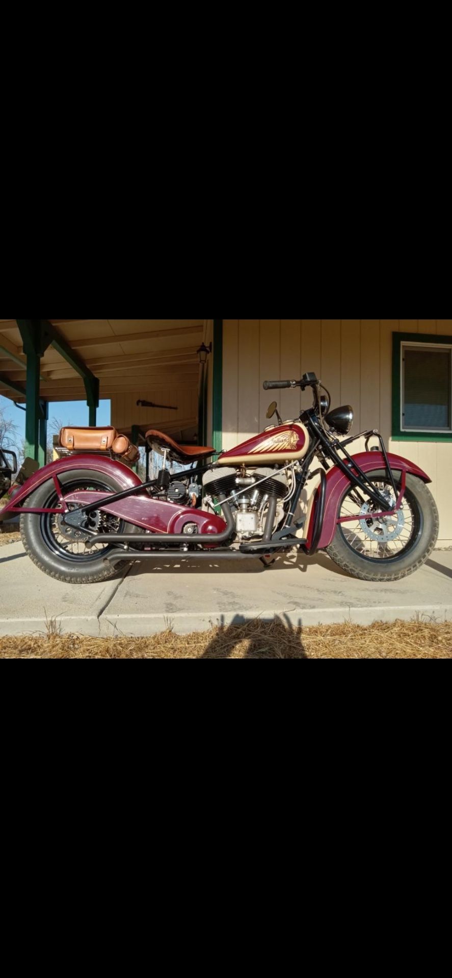 1938 kiwi build Indian motorcycle